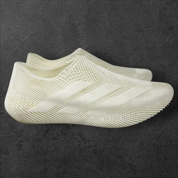 Adidas ClimaCool Shoes Mens Size 13 Slip On 3D Printed Comfort Casual Cream